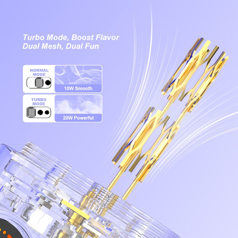 dual mesh coil pod dual mesh coil pod